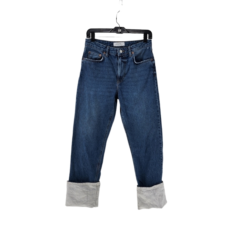 Zara Women's Fold-Up Hem Jeans -  4